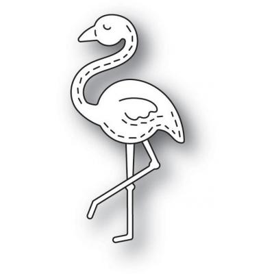 Poppystamps Metal Dies - Whittle Flamingo